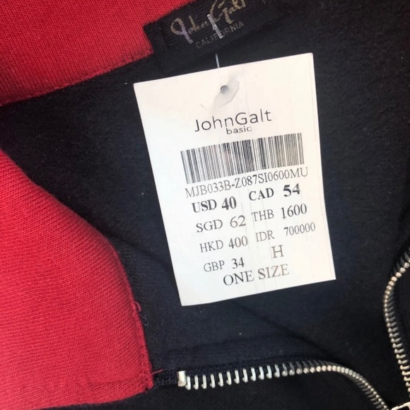 Brandy Melville Isabella Zip Sweatshirt - Picture 5 of 5